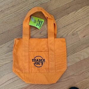 Trader Joe's Orange Tote Bag